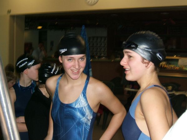 Sarah und Kathy vor dem Start
