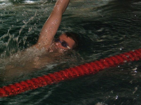 Mieses Rückenschwimmen (ich gebs zu!)
